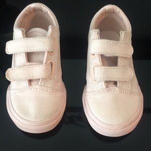 Toddler Pink Canvas Vans